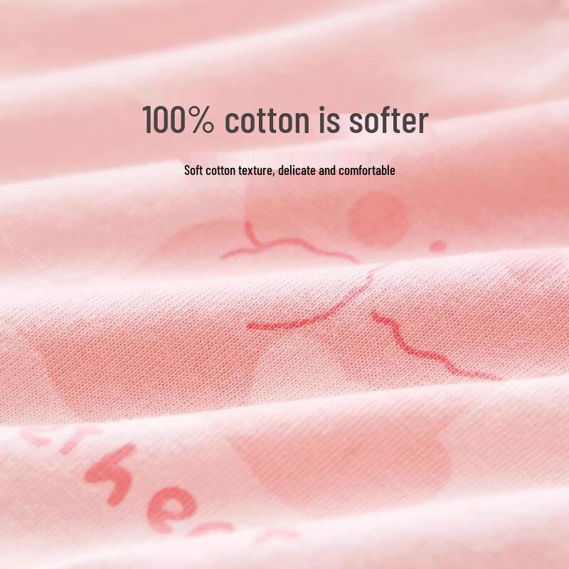 Nido Bear Girls' Pure Cotton Bloomer Underwear