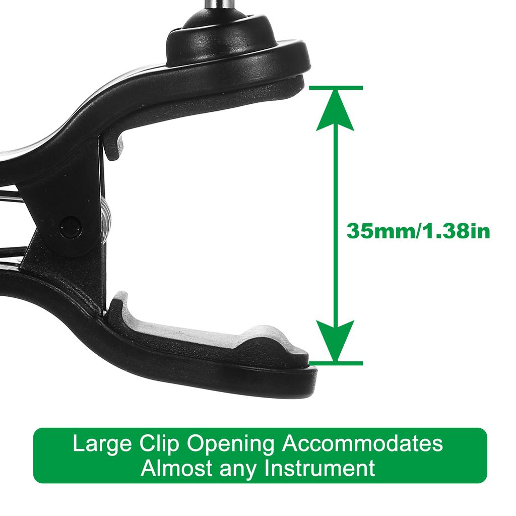 Перезаряжаемый тюнер для гитары, тюнер-клипса, светодиодный цветной дисплей, профессиональный тюнер для электрогитары с метрономом для