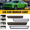 2/4PCS Dynamic Lamp Scan Marker LED Light For Side Challenger Dodge 2015-