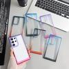 Подходит для мобильного телефона Samsung S24 S25 Ultra Жесткий акриловый S24plus Градиент S23 Прозрачный Космический чехол Градиент