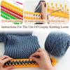 Coopay Knitting Loom Set for Kids Scarf Blanket Shawl