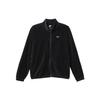 Logo Printed Corduroy Zip-Up Jacket Women Jackets Black DO2920-010