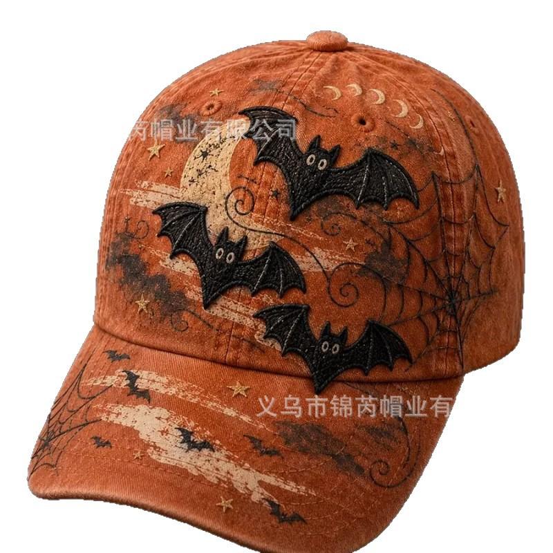 Fashion new 1D digital printing curved brim baseball cap adult casual retro elements