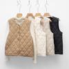 New National Standard 90 Down Short Down Liner Vest Women's Light and Thin Inner Collarless New Vest for Autumn and Winter