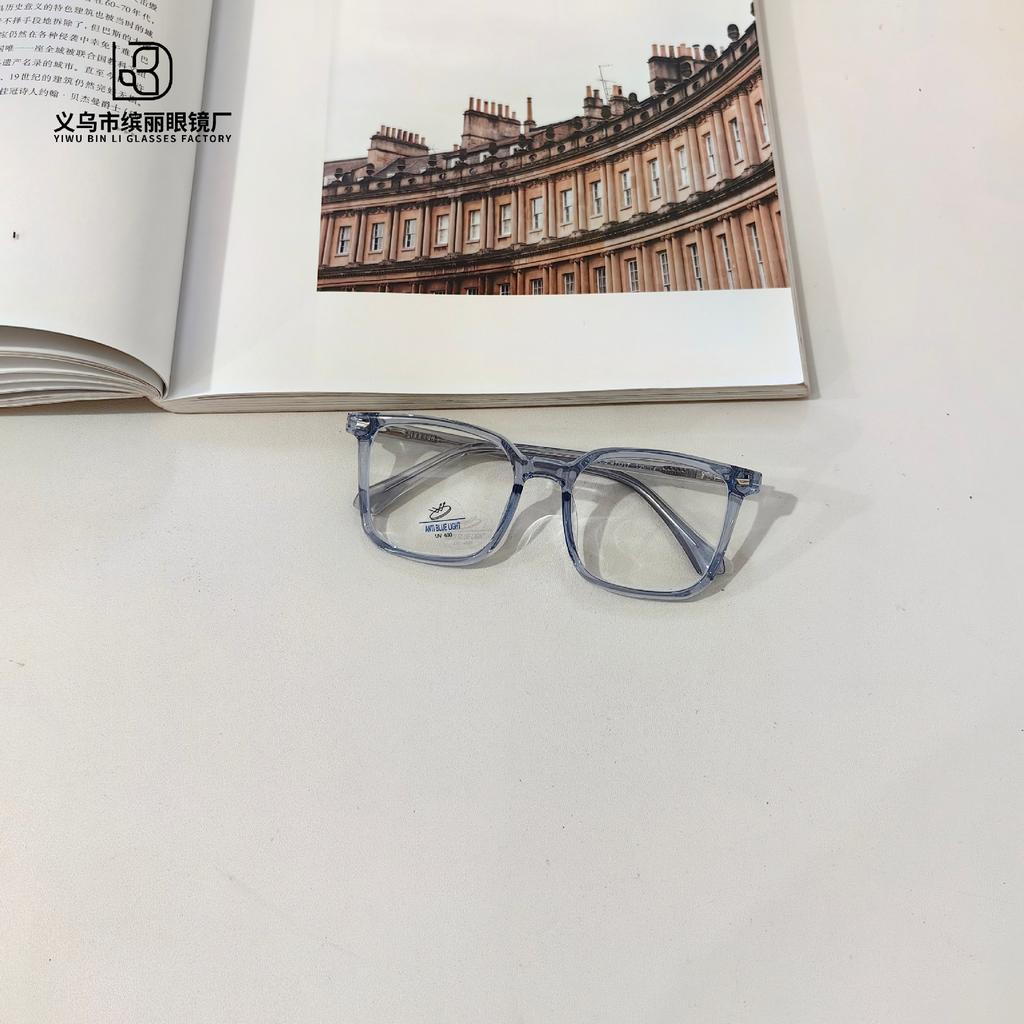 Children'S Anti-Blue Glasses Fashion Boys And Girls Optical Glasses Students Can Be Equipped With Myopia Anti-Ultraviolet Flat Glasses