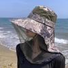 Mosquito Hat Sun with Neck Flap Net Bucket Hat for Outdoor