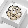 Pearl Camellia Brooches For Women Clothing Coat Jewelry Accessories Gift