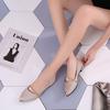 2025 Summer Korean Version of The New Women's Shoes Pointed Flat Shoes Shallow Mouth Single Shoes
