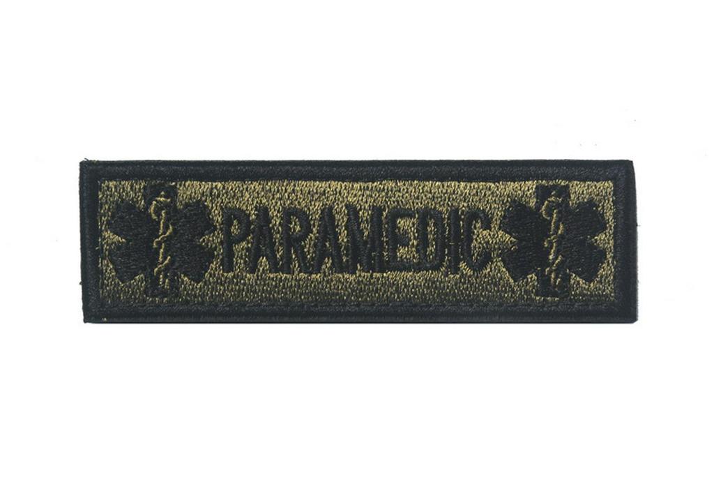 USA Star of Life EMT Paramedic Rescue Embroidered Velcro Arm Patch