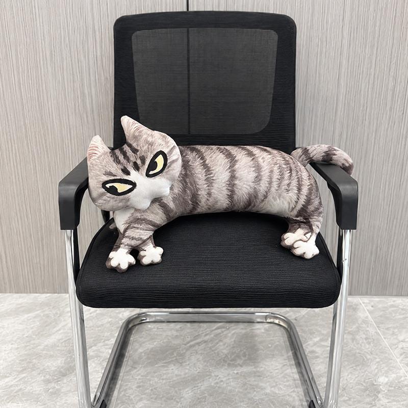 Cat Plush Toy Hanging Keychain With Cartoon Animal Design For Bag Decor And Gifts