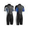 2mm Short Sleeve Shorty Back Zip Wetsuit Surfing Diving Swimming Lightweight Chloroprene Neoprene Mens Fall