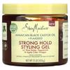 Strong Hold Styling Gel, with Shea Butter, Peppermint, Apple Cider Vinegar, 15 Oz (426 G)