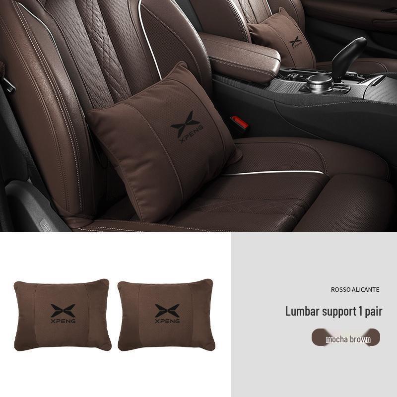 XPeng P7 Headrest & Lumbar Support, P5/G3/i G9 Neck Pillow: Maybach Style.