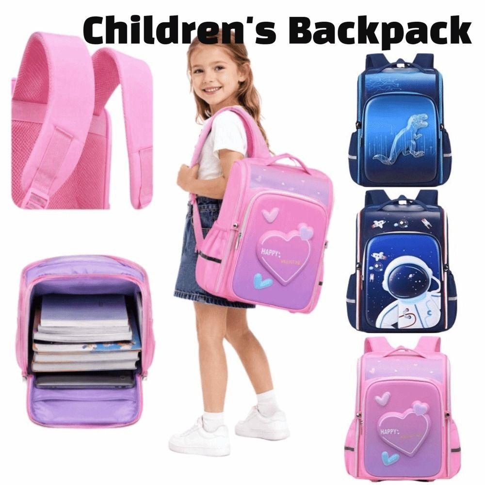 Cartoon Design School Backpack 3D Design School Bag New Rucksack Kids