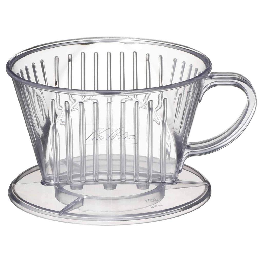 Kalita Coffee Dripper, Plastic, 101FT, for 1-2 People, #04011