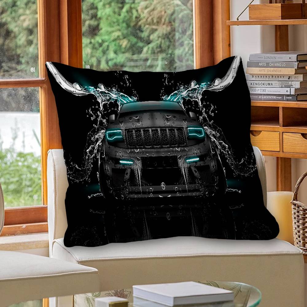 SRT Hellcat Demon Dodge Challenger Автогонки Наволочка Подушка Декор Наволочка Печатная Наволочка для Дивана
