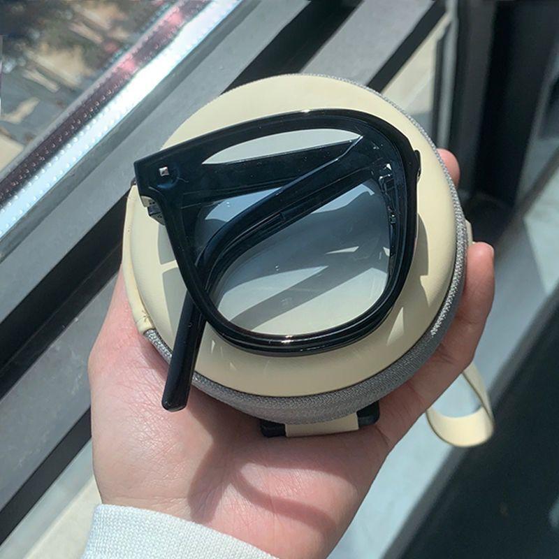 Folding Sunglasses Women'S Driving Glasses Anti-Glare Outdoor Glasses Lightweight Folding Sunglasses Hair