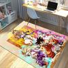 1pc Dragon Ball Z Goku Saiyan Anime Character Office Carpet Non Slip Rug for Home Decor, Living Room, Bedroom, Game Room, Dormitory,