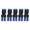 5 шт. EC5 Female to EC3 Male Connector Blue Black Rubber Plastic Copper 10x20x48 мм EC5 to EC3
