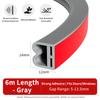 Hot-Selling 6m/Roll Household Door & Window Sealing Strips, Self-Adhesive, Wear-Resistant, Anti-Collision, Soundproof