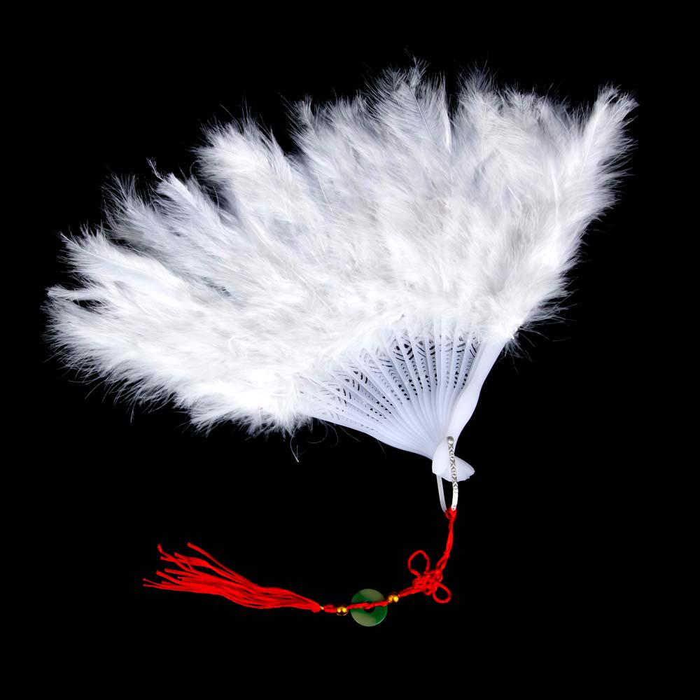Elegant Handmade Soft Stylish Decorative Fan Party Gifts Party Supplies Fluffy Fans