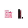 RENEE Princess Snowball Lip Balm 3gm for Pre-teen Girls | Color - Pink and RENEE Fab 5 5-in-1 Lipstick 7.5gm