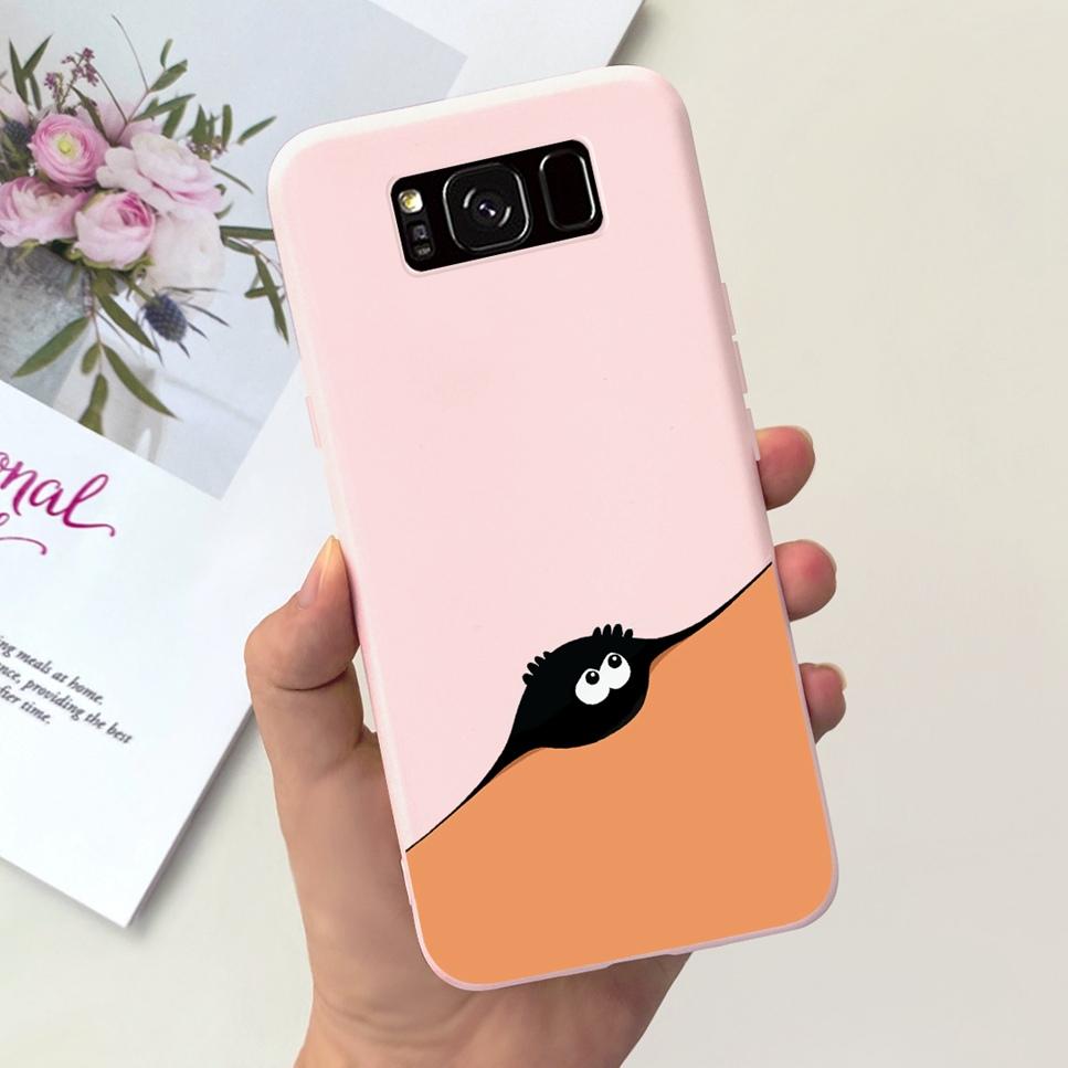 New For Samsung Galaxy S8+ SM-G955F Case Luxury Flower Butterfly Soft Silicone Cover For Samsung S8+ S8Plus S8 Bumper Phone Case