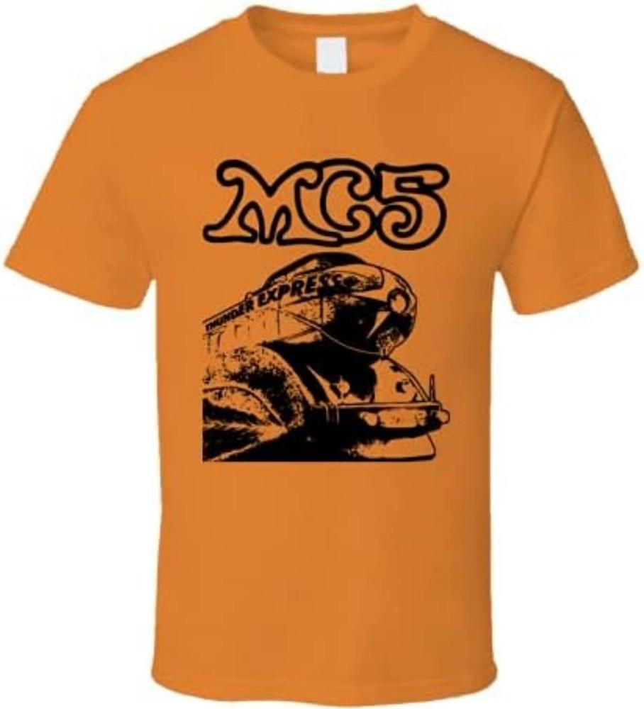 MC5 Панк-рок Ретро Музыка Крутая Золотая Все Размеры от S до 5XL Футболка AR745 Унисекс Футболка