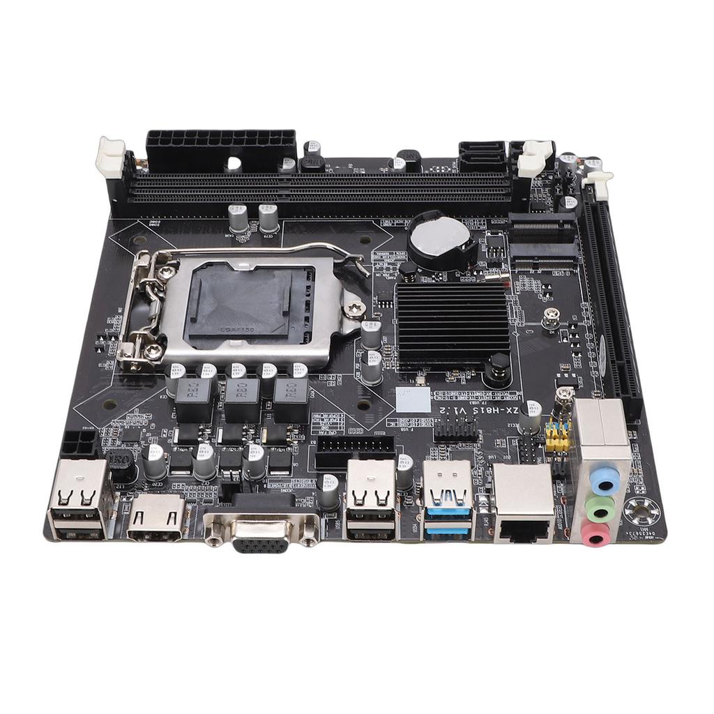 Материнская плата H81 с поддержкой I3 I5 I7 Двухканальная DDR3 ITX Игровая материнская плата со слотом Serial ATA 6Gbps M.2 NVMe PCI Express X16