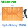 3000 Вт светодиодный светильник для выращивания растений, лампа полного спектра, квантовая доска, система выращивания гидропоники, семена цветов в теплице