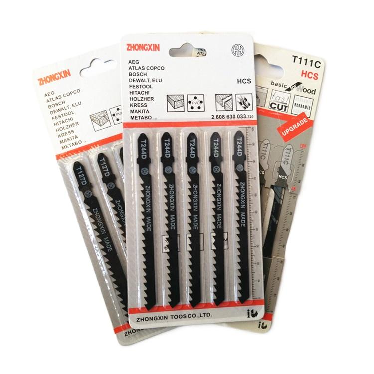 Недавно модернизированные 5 полотен для лобзика из высокоуглеродистой стали T244D диаметром 4 мм из твердой древесины с криволинейной резкой