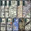 Banknote Dollar Cash Money Phone Case For Samsung A15 A25 A35 A55 Galaxy A70S A50S A30S A30 A40 A71 A51 A41 A31 A21 A11 A01 A20S