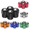 2026 Hot 4PCS Car Tire Valve Cover Tire Stem Cover Dust Cover Accessories For Skoda Kodiaq Octavia 2 3 Yeti Karoq Rapid Fabia Ka