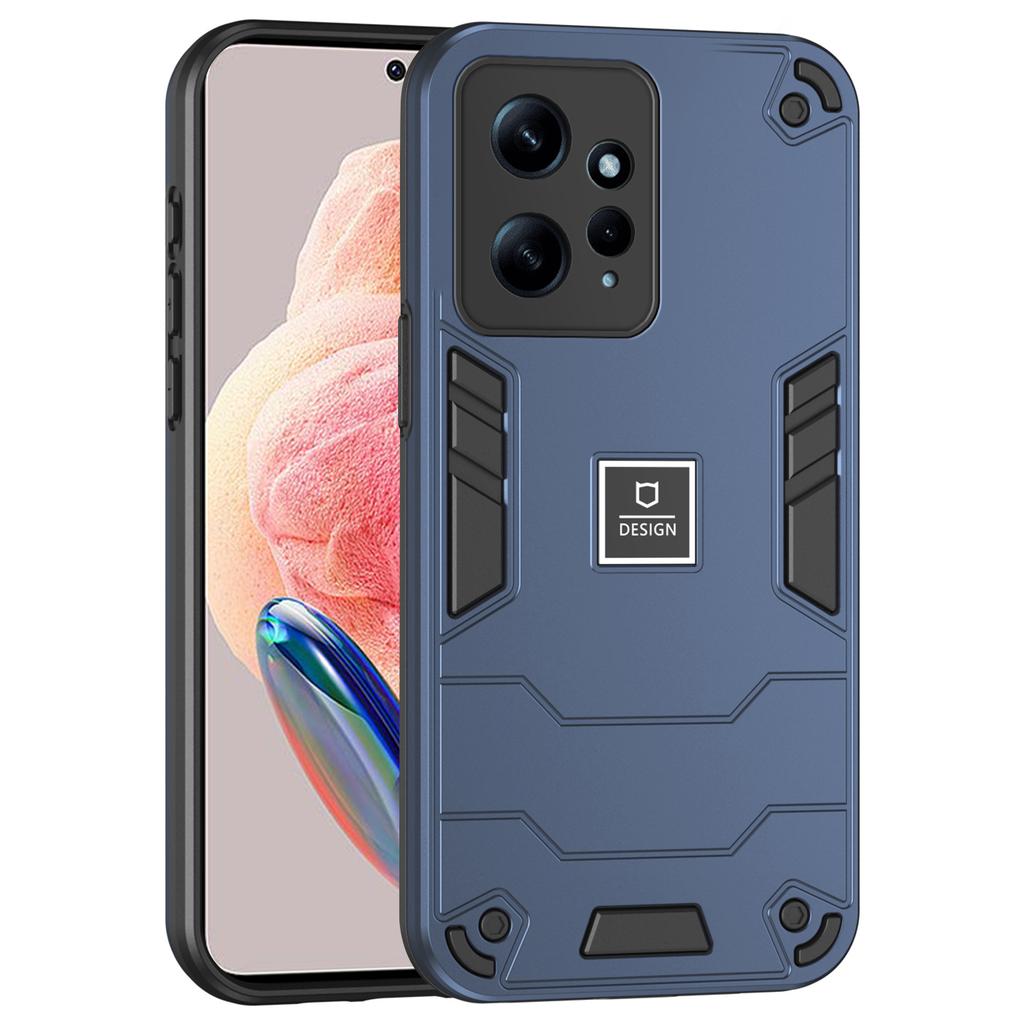 Чехол для Xiaomi Redmi Note 12 4G 2 в 1 Противоударный Чехол для телефона Маслостойкий