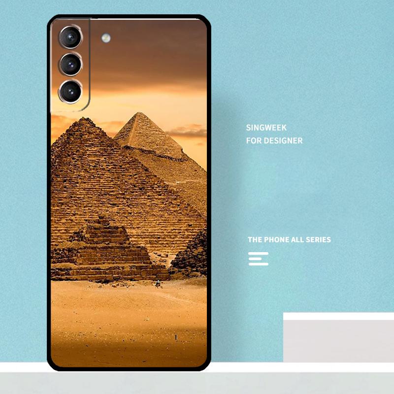 Ancient Egyptian Case For Samsung Galaxy S25 Ultra S21 S22 S23 S24 Ultra S9 S10 S20 Plus S25 FE Phone Cover