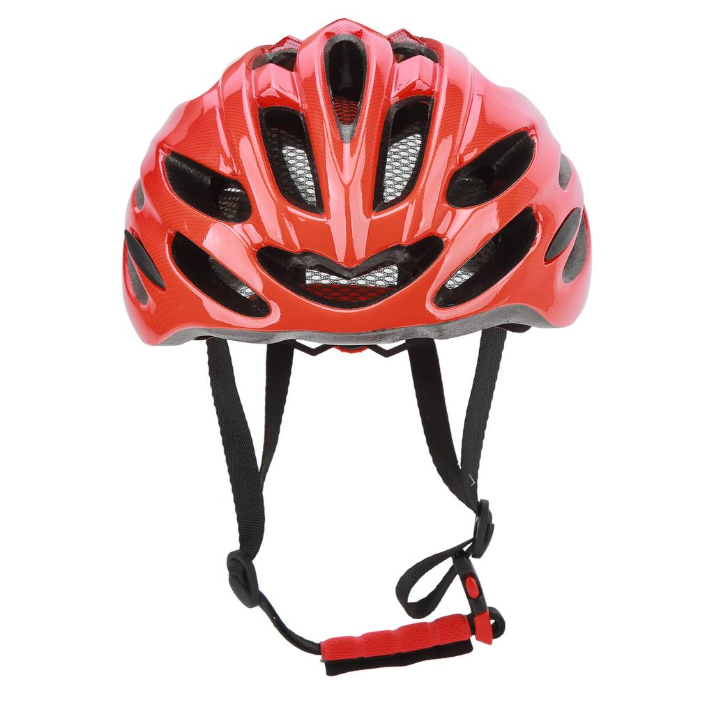 Bike Helmet for Adult PC EPS Adjustable Lightweight Cycling Helmet for Mountain Road Bike Reddish Black