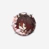 POP Game Honkai Star Rail Badge Pins Cartoon Round Snap-in Brooches Jewelry Gifts for Friends Backpack Collar Hat Accessories