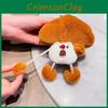 Cuddly Soft And Cartoon Vegetable Plush Coin Purse Keyring Everyone For