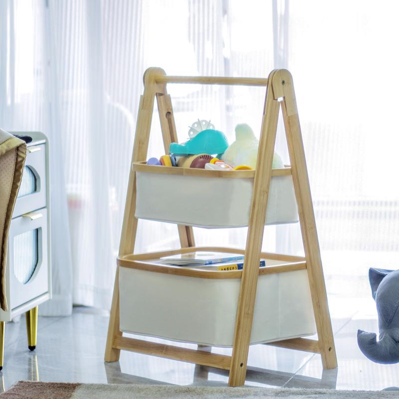 Многослойная складная полка для хранения для спальни, гостиной и ванной комнаты