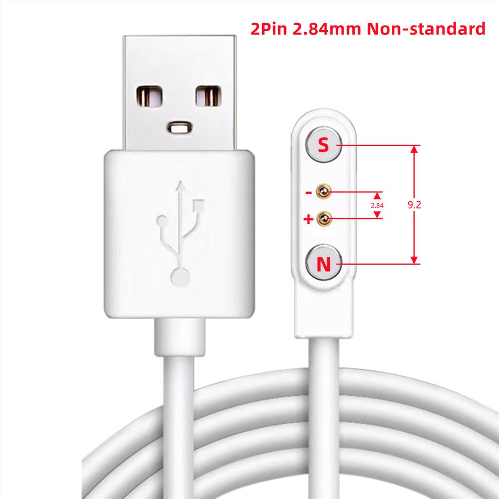 Умные часы Магнитная USB док-станция зарядное устройство 2pin 4pin зарядный кабель адаптер питания для детей умные часы соковыжималка косметическое устройство зубная щетка