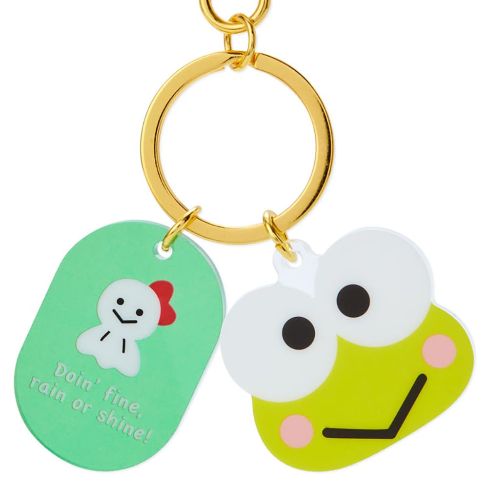 Sanrio Kerokerokeroppi Keychain 913294 Face-Shaped