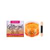EELHOE Orange Glitter Sequin Gel for Face, Body, Collarbone, Hair, Evening Party, Festival, Carnival, Brightening Glitter