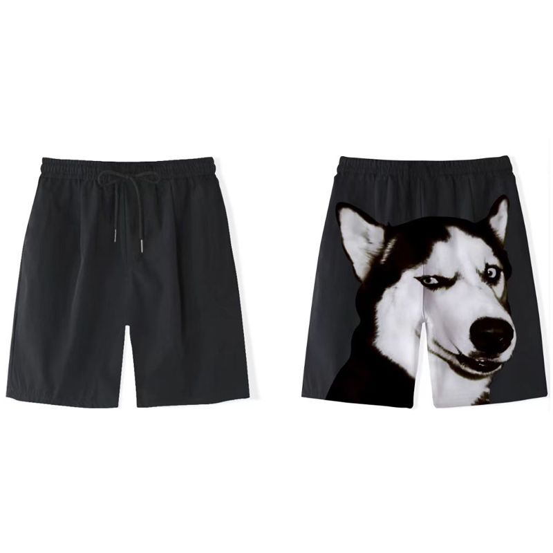 Шорты Husky Sleeping Women's Casual Quick Drying Five Points