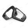 2PCS For VW Tiguan 2017 2018   Exterior Side Rearview Mirror Frame House Case