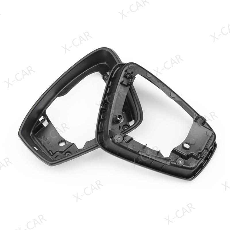 2PCS For VW Tiguan 2017 2018 Exterior Side Rearview Mirror Frame House Case