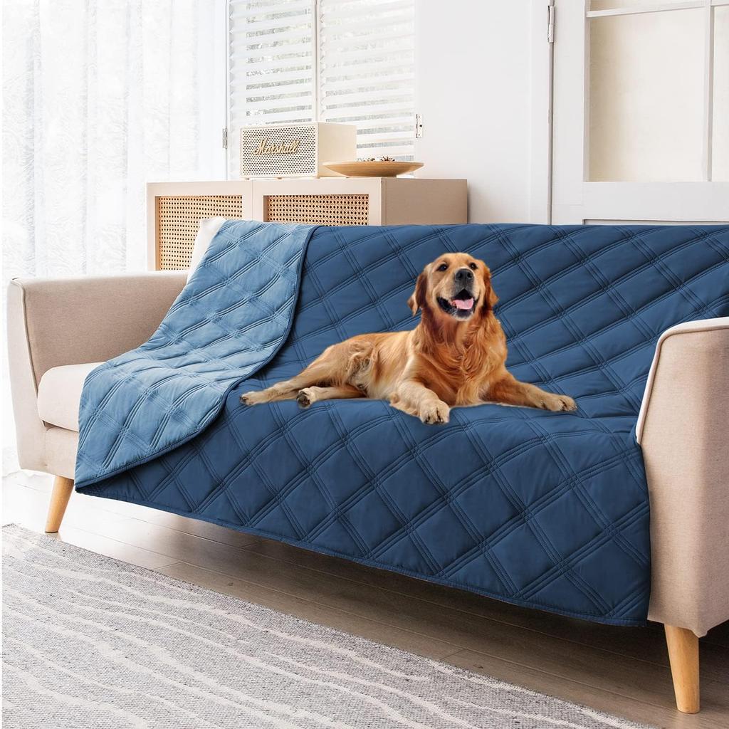 Waterproof Sofa Cover for Living Room Couch Pet Blanket Bed Mat Washable Furniture Protector Blanket for Pets Christmas Decor