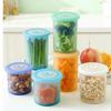 Силиконовые кухонные контейнеры для хранения Круглый контейнер для хранения в холодильнике Банки для специй Контейнер для заморозки продуктов Кухня