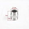 201 Stainless Stainless Steel Hex Nipple Thickened Hex Nipple Union  Water Oil Air