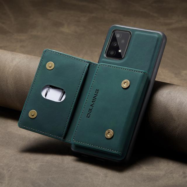 Противоударный магнитный кожаный чехол для Samsung Galaxy A53 A33 A73 A13 A 53 5g, нескользящий чехол для карты памяти