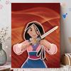 Disney Pearl Art: Mulan-Themed Pearl Painting Kit  DIY Pearl Diamond Art Set Suitable for Beginners and Adults, Ideal for Home Wall Decor and Gifting